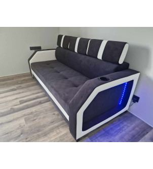Sofa mit LED-Beleuchtung